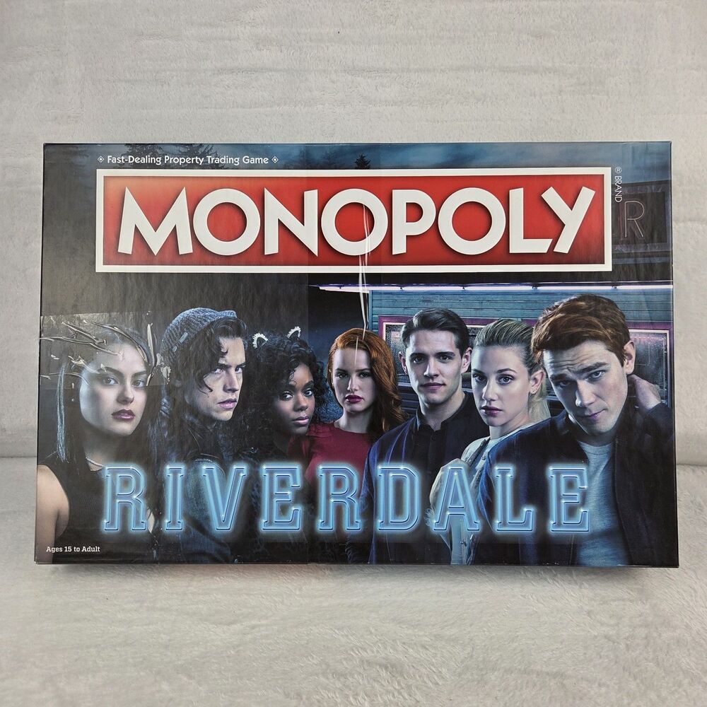 RIVERDALE Monopoly 2018 Hasbro USAopoly Board Game *100% Complete*